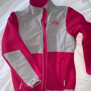 Pink North Face Jacket